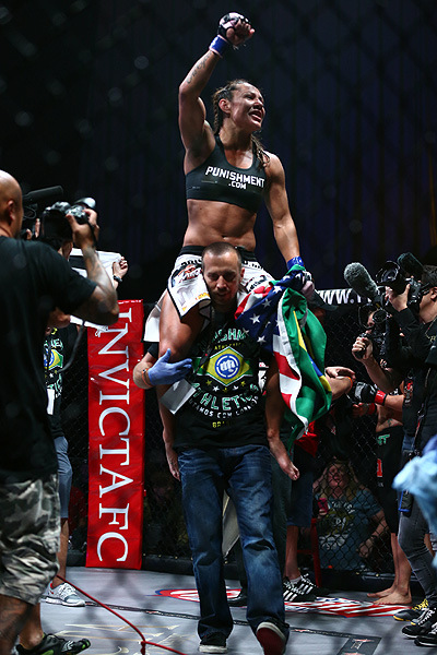 Cristiane “Cyborg” Justino. Pic by SHERDOG.COM -click for source- Credit: Dave Mandel