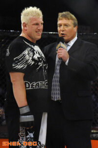 Chris Tuchscherer and Jeff Blatnick. Pic by SHERDOG.COM -click for source- Credit: Peter Lockley