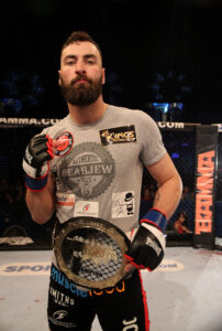 Paul Craig with the LHW belt