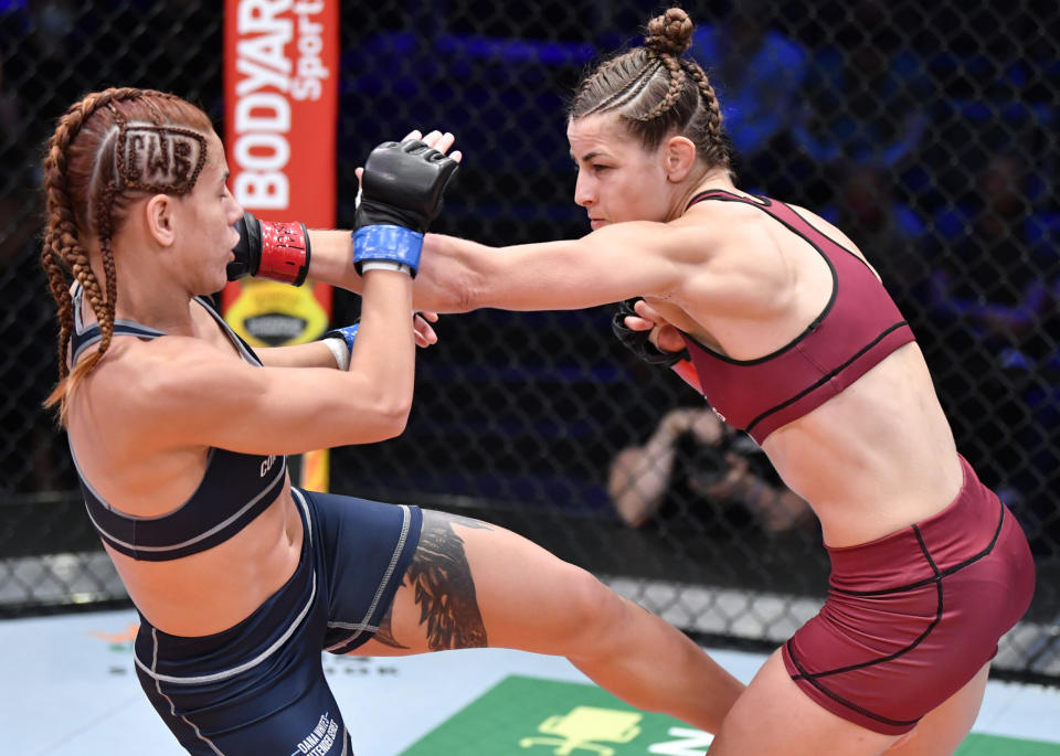 Jasmine Jasudavicius. Picture courtesy of MMAJunkie.