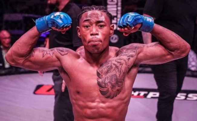 Elijah Smith. Picture courtesy of Tapology